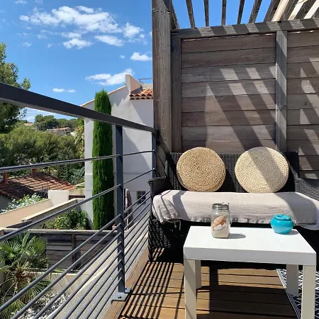 Apartment Cassis, Le Grand Bleu, Triplex Vue Mer, Port 10mn A Pieds Cassis