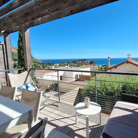 Cassis, Le Grand Bleu, Triplex Vue Mer, Port 10mn A Pieds Apartment